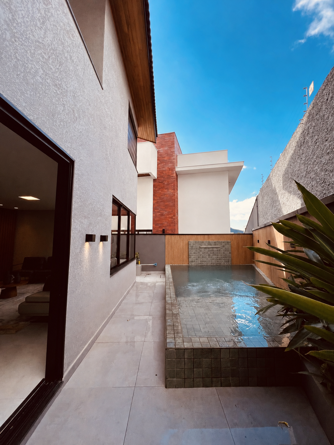 Piscina privativa da Casa Villa Verona